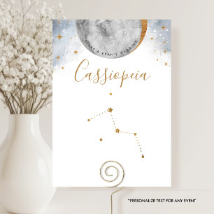 Celestial Table Number, Cassiopeia Constellation