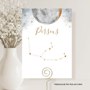 Celestial Table Number, Perseus Constellation