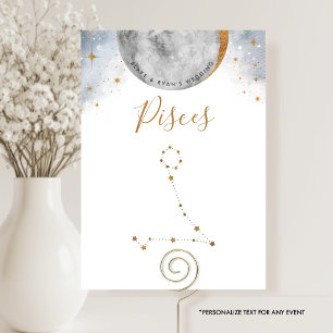 Celestial Table Number, Pisces Constellation