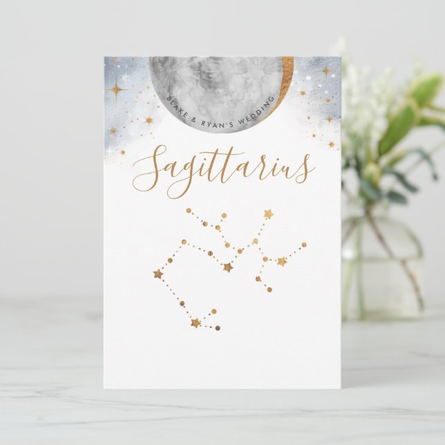 Celestial Table Number, Sagittarius Constellation (Standing Front)