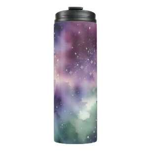 Celestial Tapestry Pattern Thermal Tumbler