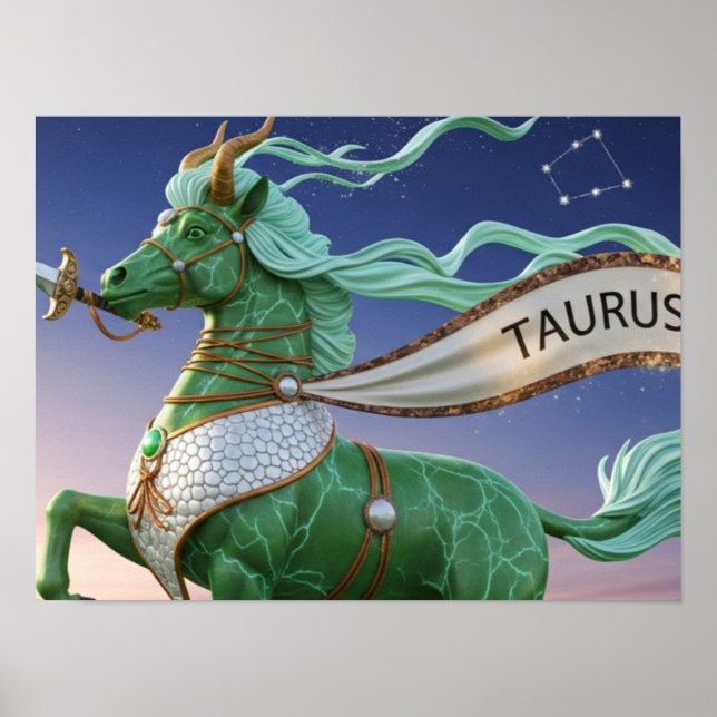Celestial Taurus Poster (Front)
