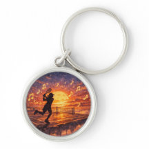 Celestial Tennis Key ring