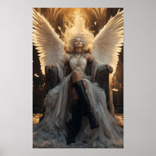 Celestial Throne of Grace and Fire Poster