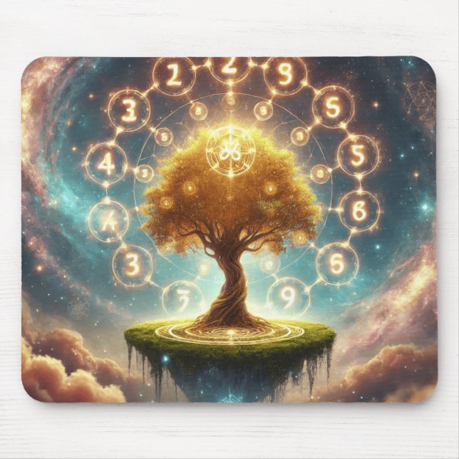 Celestial Tree of Life Mouse Pad (Front)