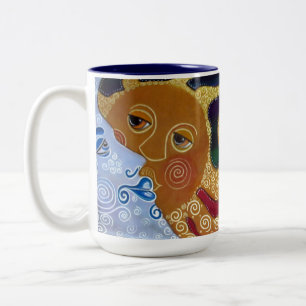 Celestial Two-Tone Coffee Mug