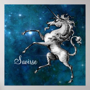 Celestial Unicorn  Poster