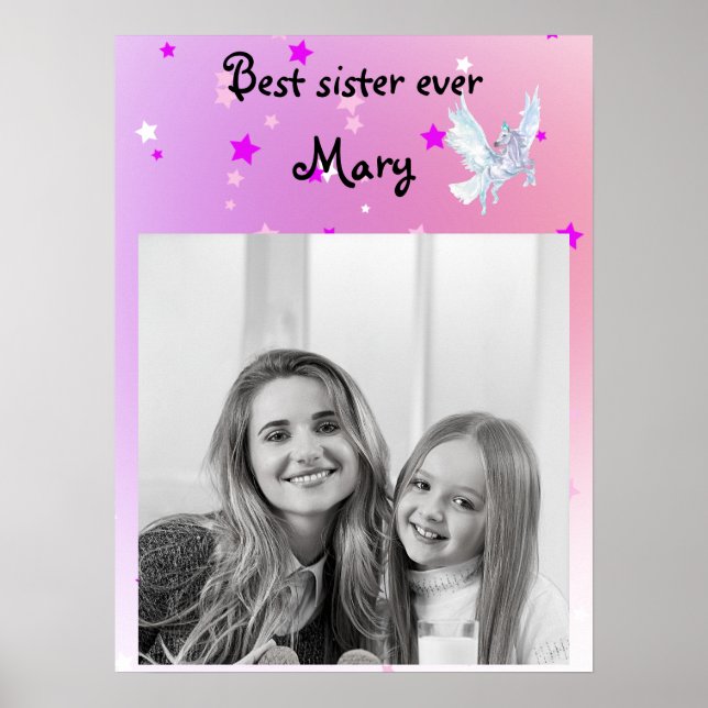 Celestial Unicorn Poster (Front)