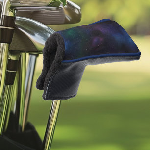 Celestial Veil Nebula Galaxy Starfield Cosmic Golf Head Cover