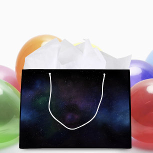 Celestial Veil Nebula Galaxy Starfield Cosmic Large Gift Bag