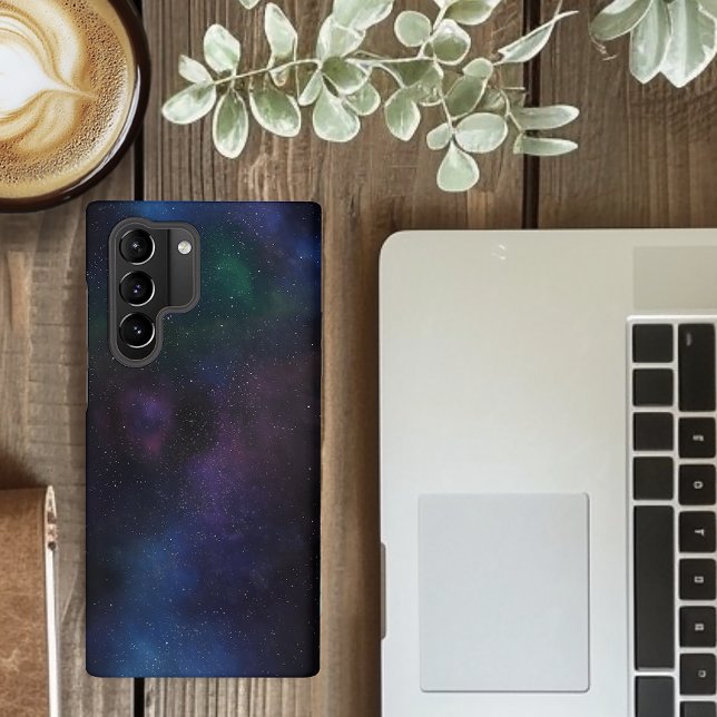 Celestial Veil Nebula Galaxy Starfield Cosmic Samsung Galaxy S22 Ultra Case (Creator Uploaded)