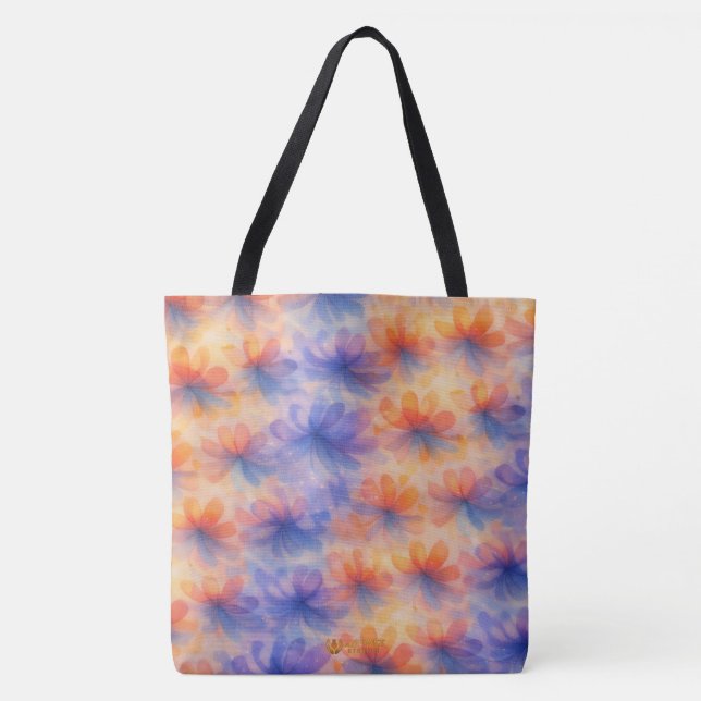 Celestial Veil Tote Bag (Front)