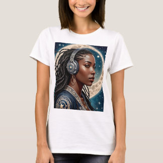 Celestial Vibes T-Shirt Cosmic Music Tee