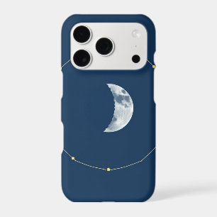 Celestial Watercolor Phone Case - Indigo & Gold