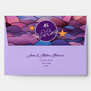 Celestial Wedding Envelope