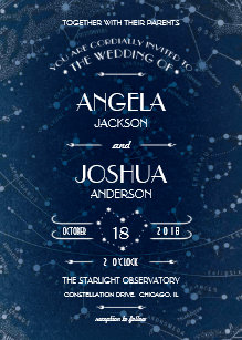 celestial invitations announcements zazzle au