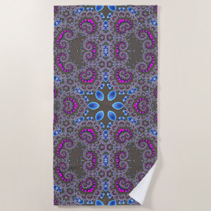 Celestial Whirl Beach Towel
