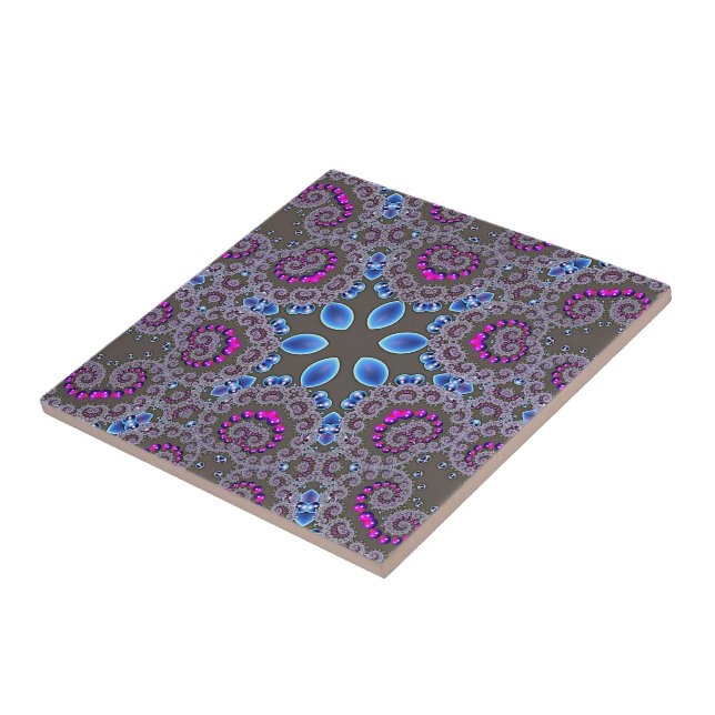 Celestial Whirl Ceramic Tile (Side)