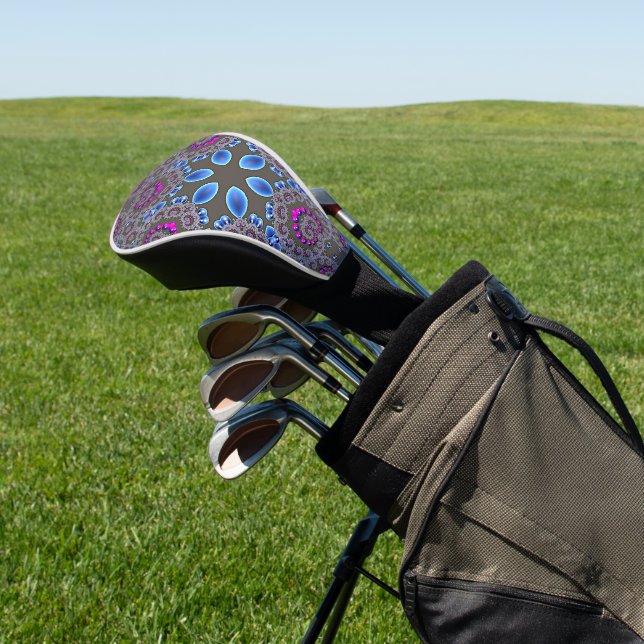 Celestial Whirl Golf Head Cover (In Situ)