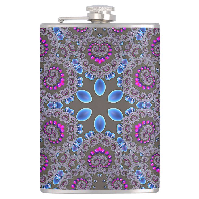 Celestial Whirl Hip Flask (Front)