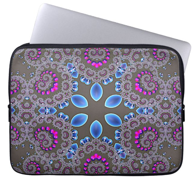 Celestial Whirl Laptop Sleeve (Front)