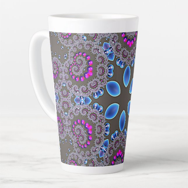 Celestial Whirl Latte Mug (Left Angle)