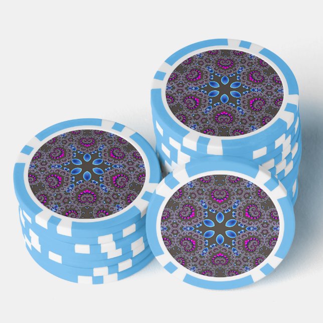 Celestial Whirl Poker Chips (Stack)