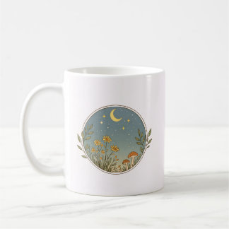 Celestial Wildflower Scene  Coffee Mug