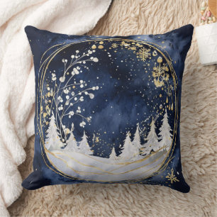 Celestial Winter Elegance Cushion
