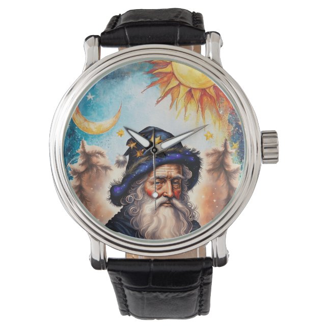Celestial Wizard Sun and Moon Watch (Front)
