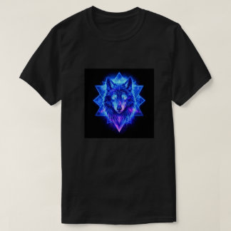 Celestial Wolf • Cosmic Energy Guardian Throw T-Shirt
