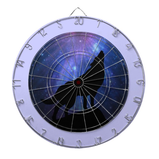 Celestial Wolf Dartboard (Front)