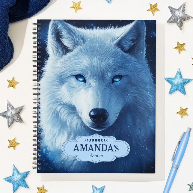 Celestial Wolf Sky Stars Teen Anxiety Everyday Planner (Celestial Wolf Sky Stars Teen Anxiety Everyday Planner)