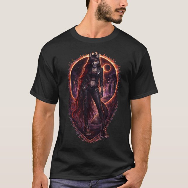 Celestial Wolf T-Shirt (Front)