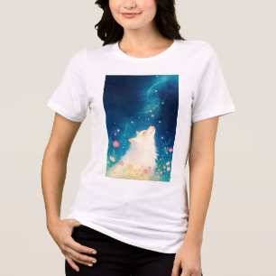 Celestial Wolf Tri-Blend Shirt