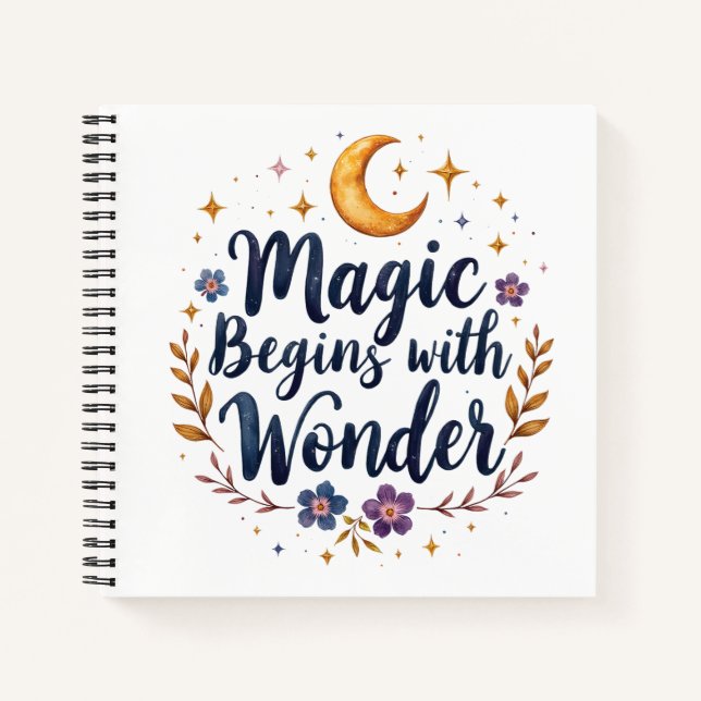 Celestial Wonder Journal Design (Front)