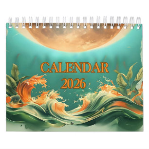 Celestial Wonders: A Year 2026 of Cosmic Beauty Calendar