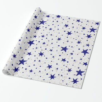 Celestial Wrapping Paper, Stars and Moons Wrapping Paper
