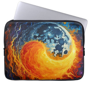 Celestial Yin Yang Art Laptop Sleeve