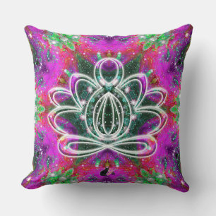 Celestial Zen Lotus Cushion