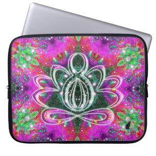 Celestial Zen Lotus Laptop Sleeve