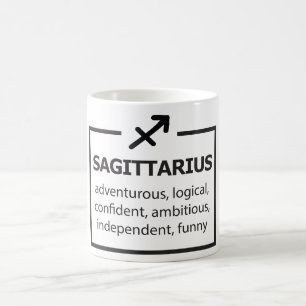 Celestial Zodiac Sign Mug/Sagittarius Traits Coffee Mug