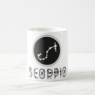 Celestial Zodiac Sign Mug/Scorpio Coffee Mug