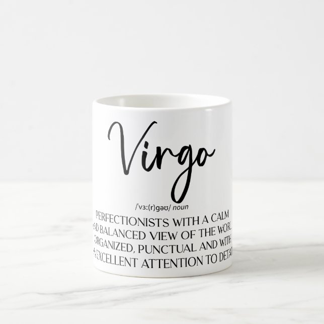 Celestial Zodiac Sign Mug/Virgo Coffee Mug (Center)