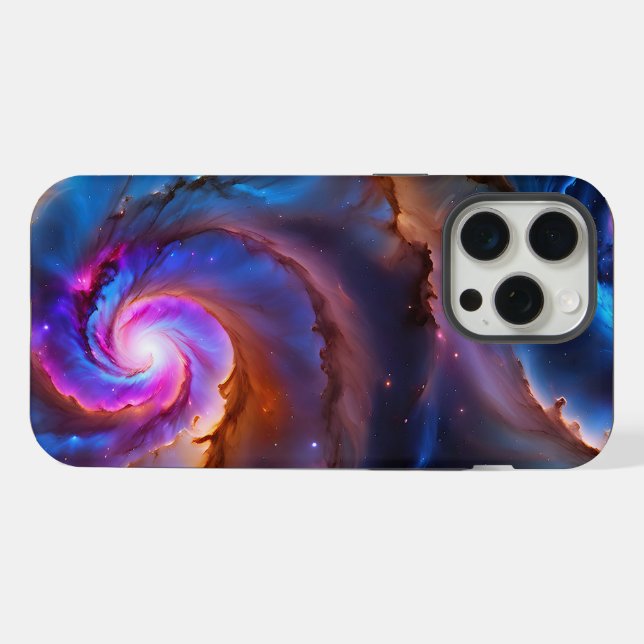 “Celestium” - Nebula and Galaxies iPhone Case (Back Horizontal)