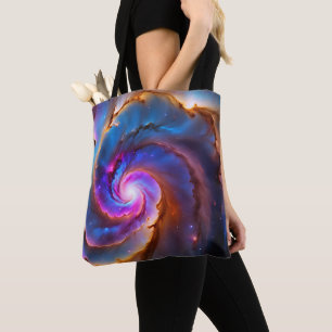 “Celestium” - Nebula and Galaxies Tote Bag