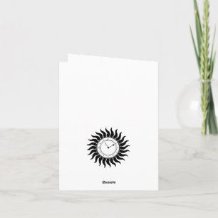 Celestrial Clockwork Card