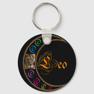 Celestrial Moon Leo Key Ring