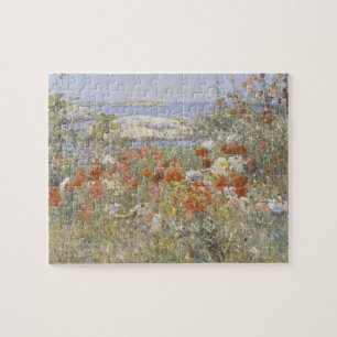 Celia Thaxter's Garden by Frederick Childe Hassam Jigsaw Puzzle