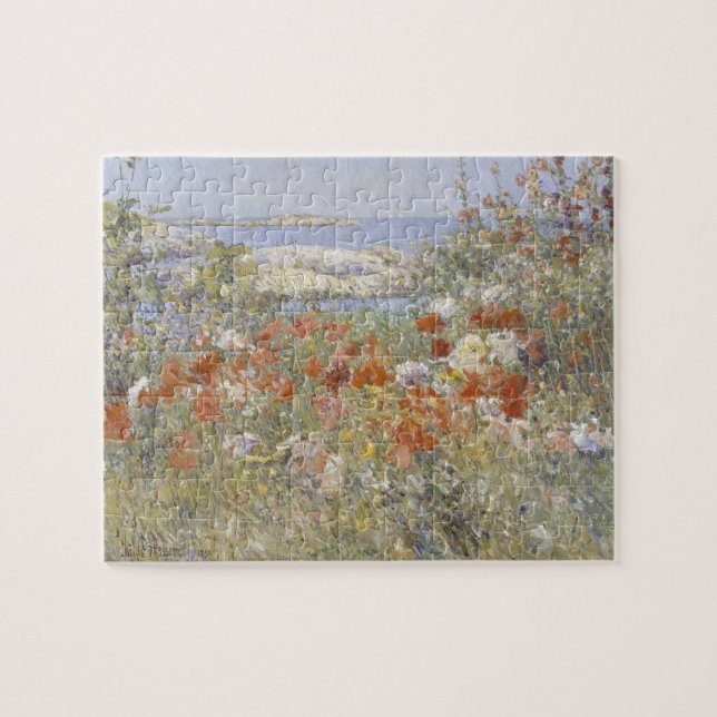 Celia Thaxter's Garden by Frederick Childe Hassam Jigsaw Puzzle (Horizontal)